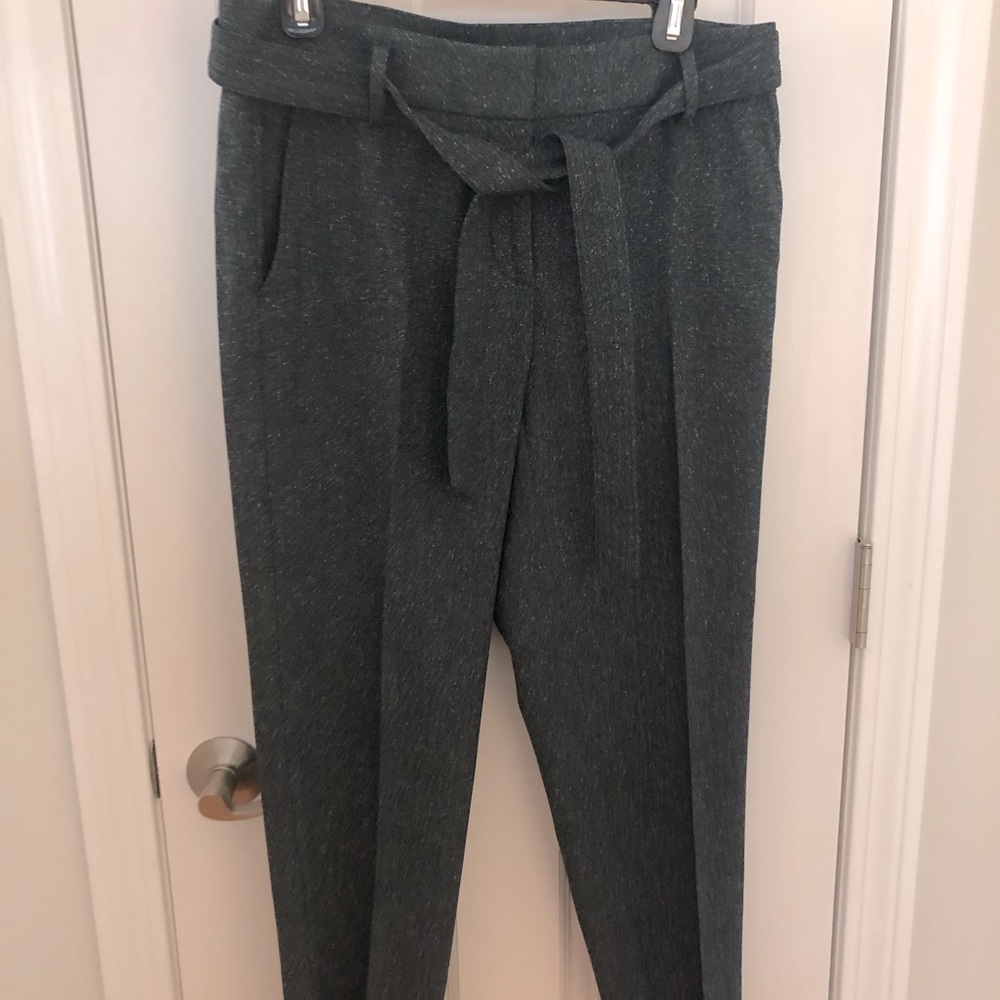 Blue LOFT twill, woven dress pants